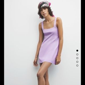 Zara “Knit Dress with Straps”